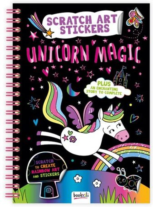 Unicorn Magic: Scratch Art Stickers (Scratch Art S(...)