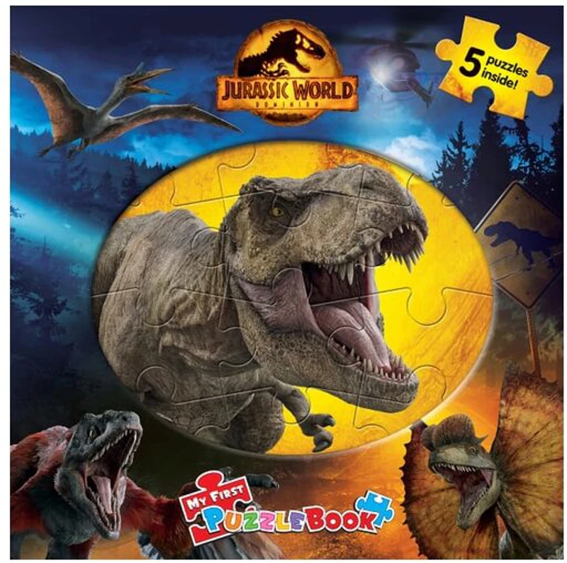 Phidal - Jurassic World My First Puzzle Book - Jig(...)