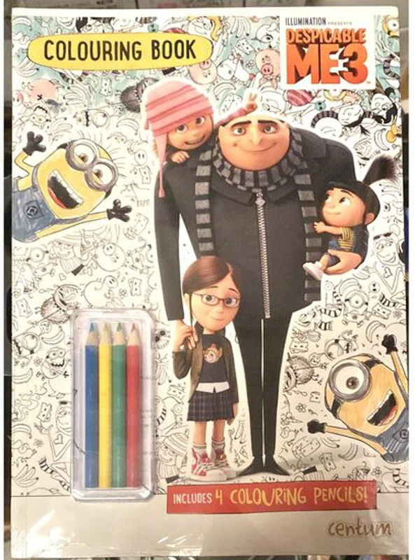 Despicable Me 3 Colouring Book