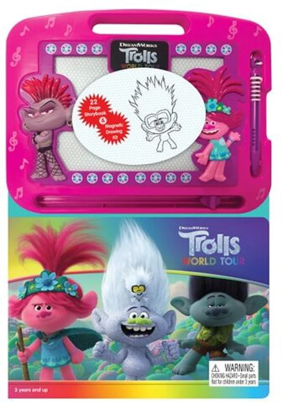 Dreamworks Trolls World Tour Learning Series.