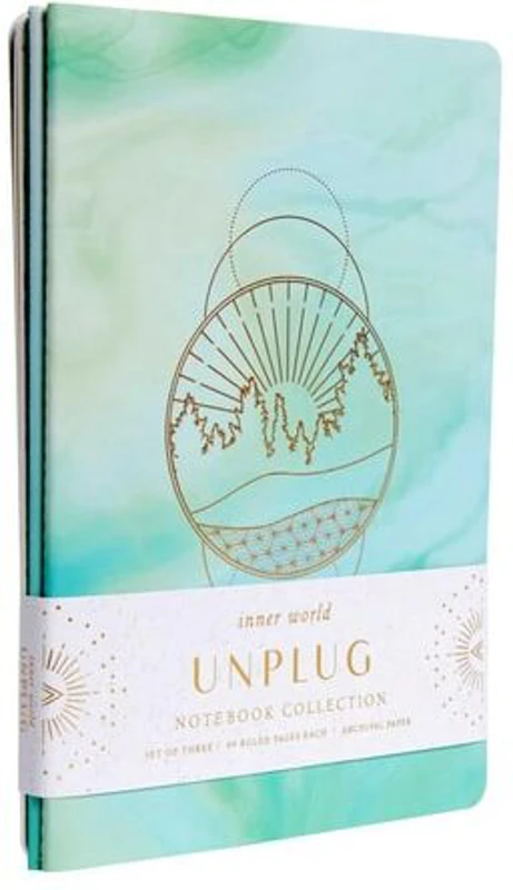 Insights Unplug Sewn Notebook Collection: Set Of 3(...)