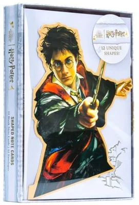 Harry Potter Boxed Die-Cut Note Cards (Set Of 12)(...)