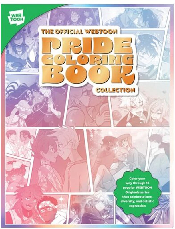 Official Webtoon Pride Coloring Book Collection