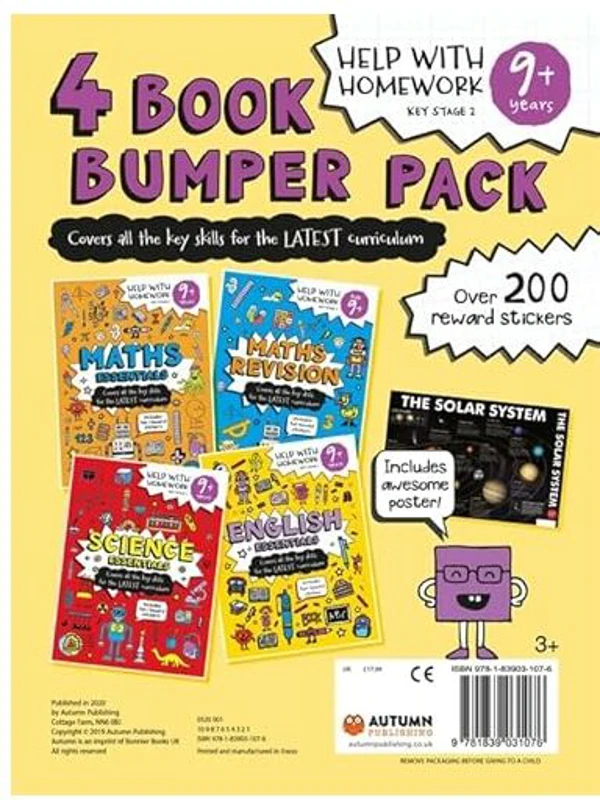 4 Book Bumper Pack 9+ (Help With Homework)