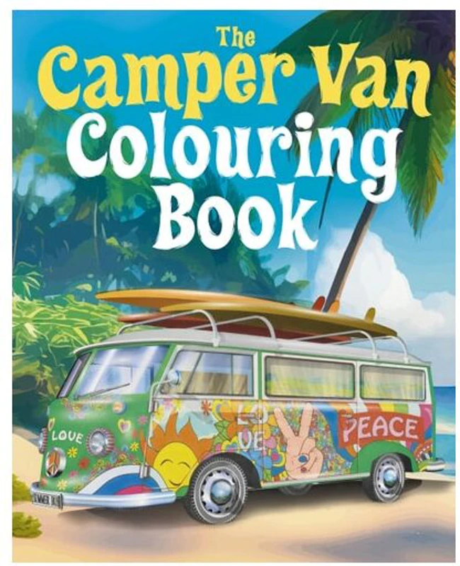 The Camper Van Colouring Book Over 45 Images to Colour