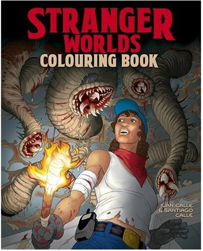 Stranger Worlds Colouring Book