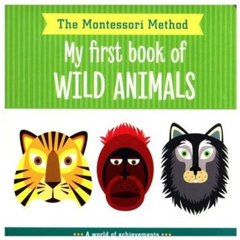 Montessori Board Book. Wild Animals