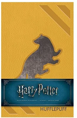 Harry Potter Hufflepuff Hardcover Ruled Journal (Redesign)