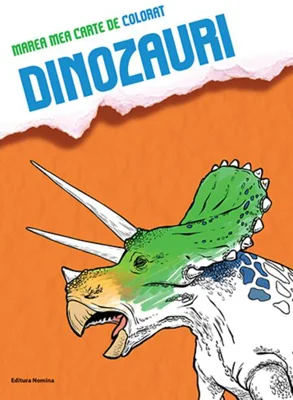 Marea mea carte de colorat dinozauri