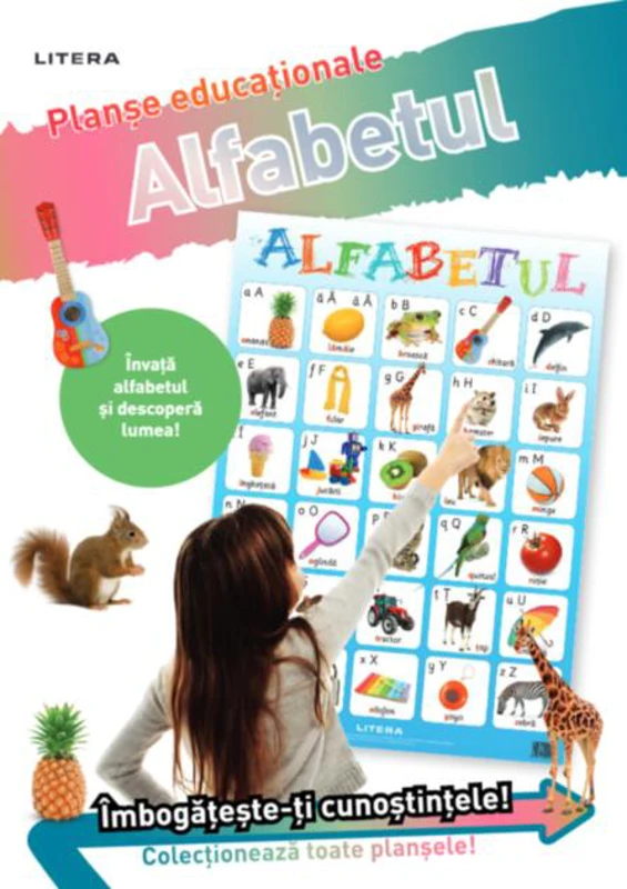 Alfabetul. Planșe educaționale