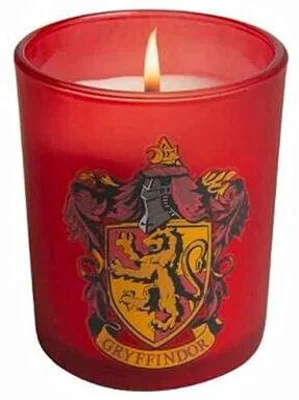 Harry Potter-Gryffindor Scented Glass Candle (8 Oz) [Classic Collection]