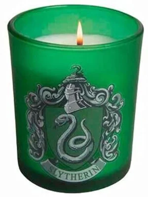 Harry Potter-Slytherin Scented Glass Candle (8 Oz) [Classic Collection]