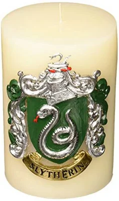 Luminaries Harry Potter Slytherin Emblem Candle