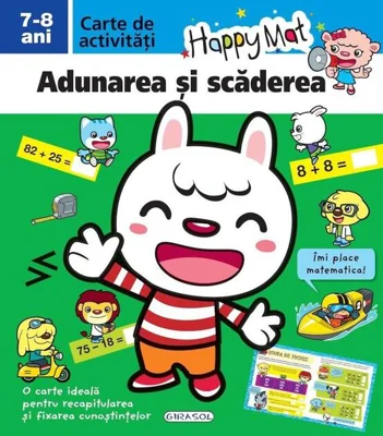 Happy Mat. Adunarea și scăderea 7-8 ani