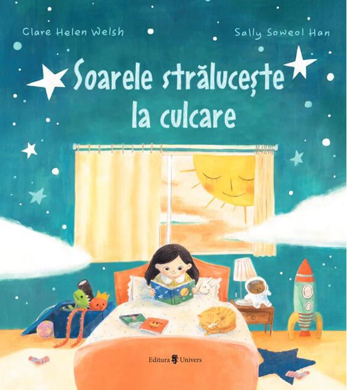 Soarele strălucește la culcare
