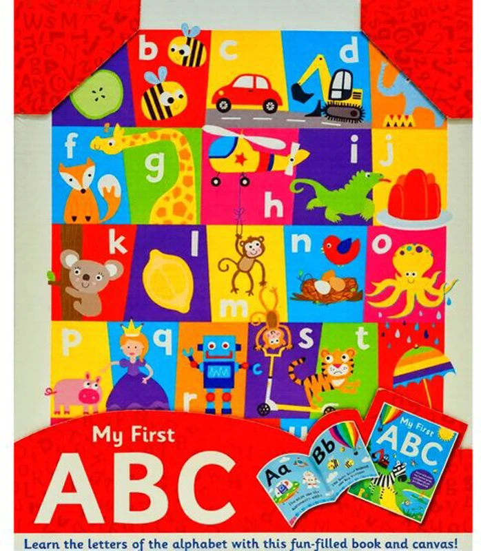 Alphabet Book and Canvas