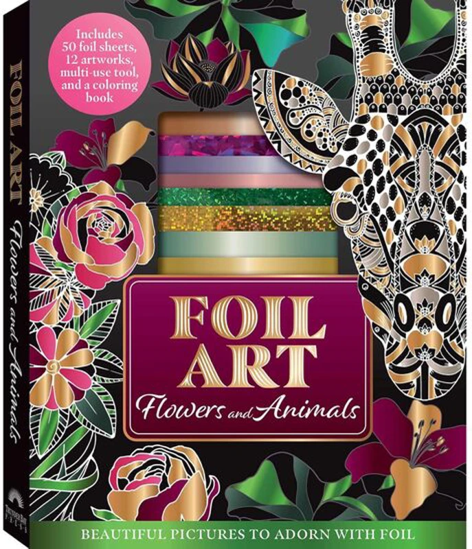 Foil Art: Flowers and Animals