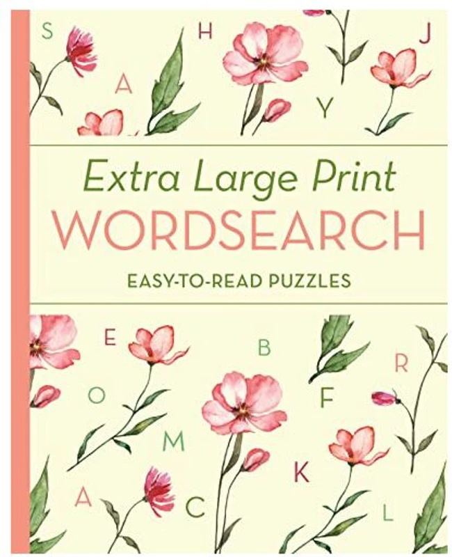EXTRA LARGE PRINT WORDSEARCH, Eric Saunders
