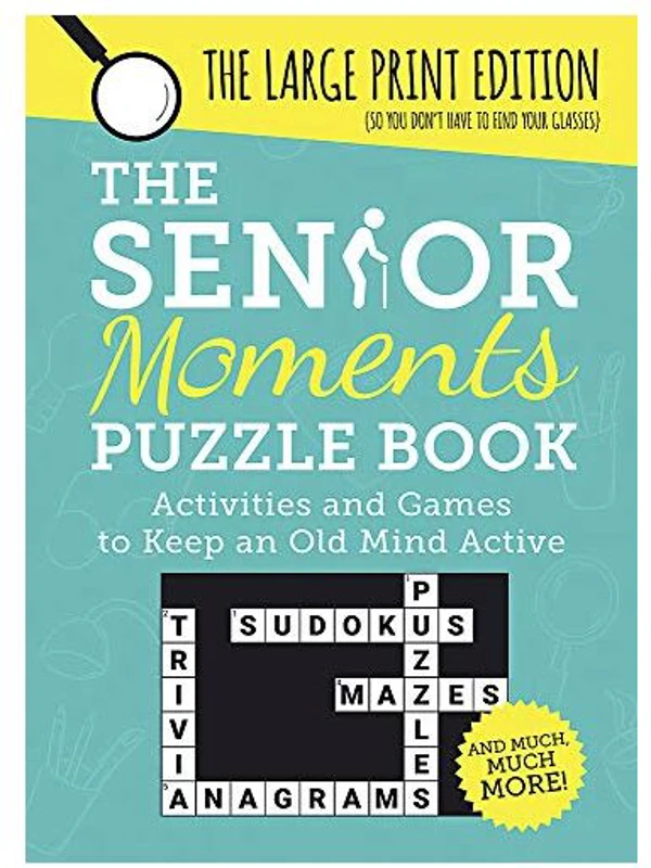Senior Moments Puzzle Book