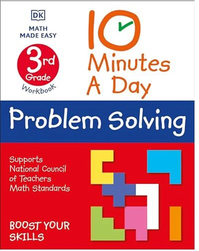 10 Minute a Day Problem Solving, 3rd Grade