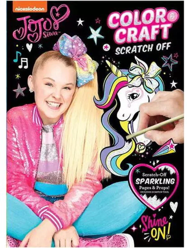 JoJo Siwa Color N Craft Scratch Off