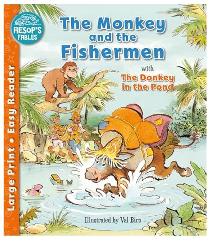 Monkey and the Fishermen and the Donkey in the Pond