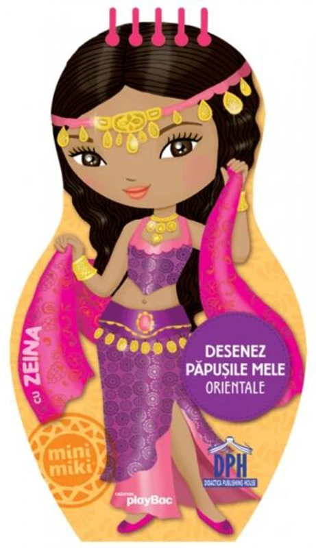 Desenez păpușile mele orientale cu Zeina