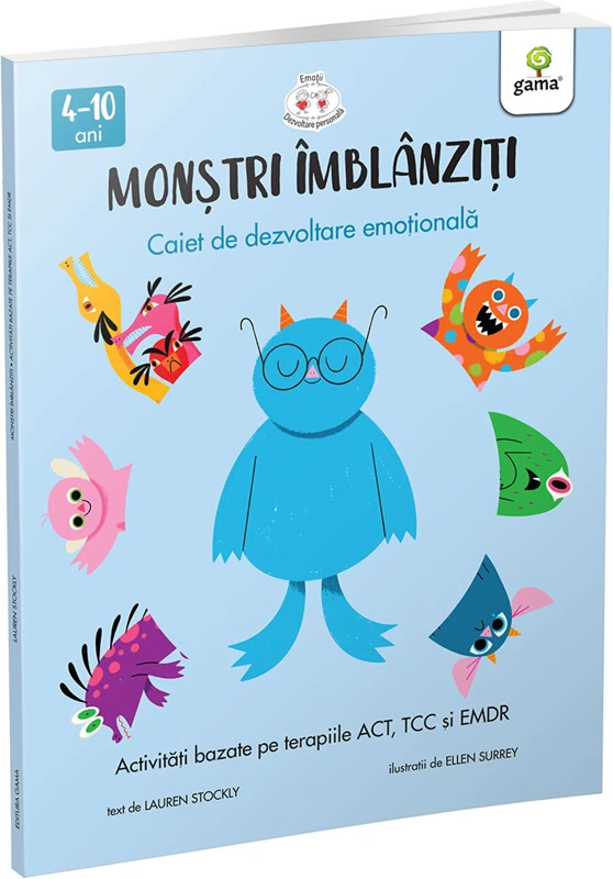 Monstri imblanziti - Activitati bazate pe terapiile ACT, CBT si EMDR
