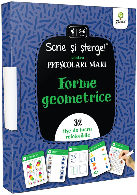 Forme geometrice/Scrie si sterge!