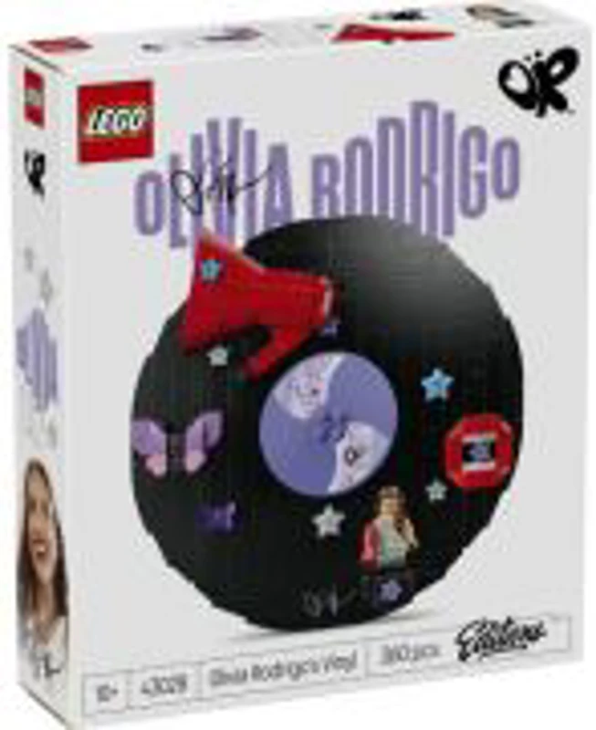 LEGO Editions. Disc de vinil cu Olivia Rodrigo 43028, 360 piese