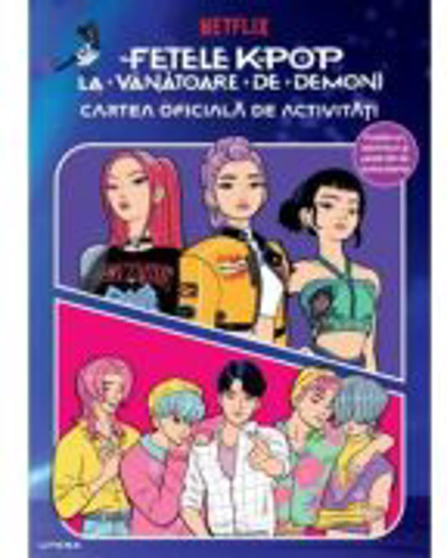 Fetele K-Pop la vanatoare de demoni. Cartea oficiala de activitati