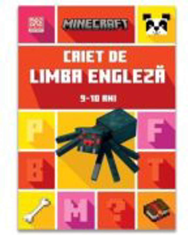 Minecraft. Caiet de limba engleza 9-10 ani