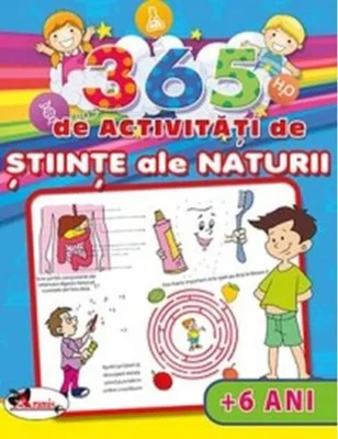 365 de activități de științe ale naturii (+6 ani)