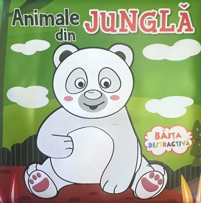 Băița distractivă: Animale din junglă