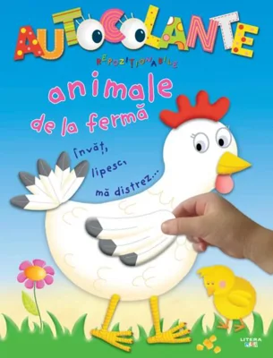 Autocolante repoziționabile: Animale de la fermă