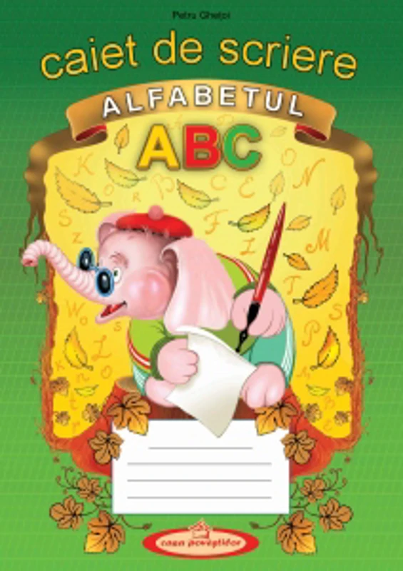 Caiet de scriere. Alfabetul