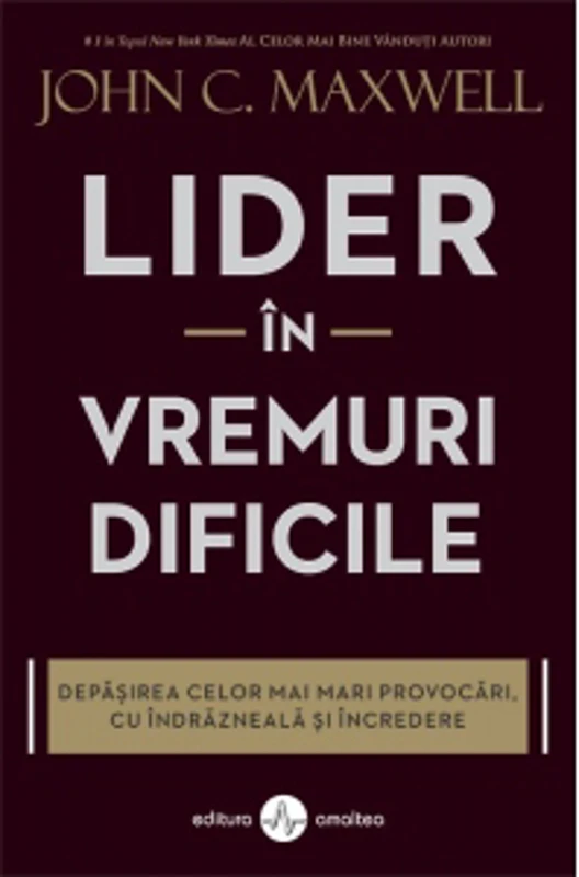 Lider in vremuri dificile. Depasirea celor mai mari provocari, cu indrazneala si incredere