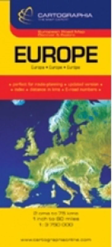 Harta rutiera Europa