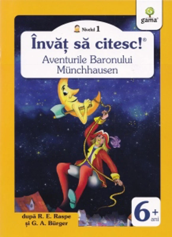 Invat sa citesc! Nivelul 1 - Aventurile Baronului Munchausen