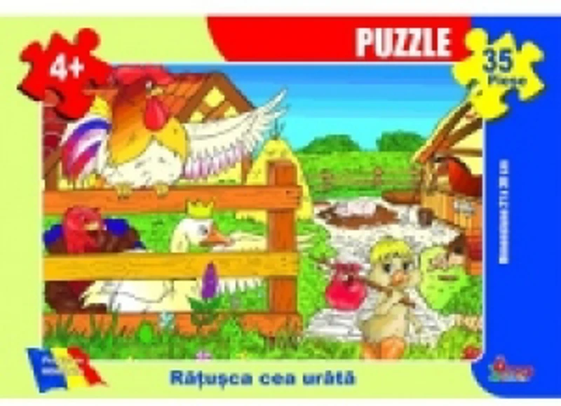 Puzzle 35 piese - Ratusca cea urata