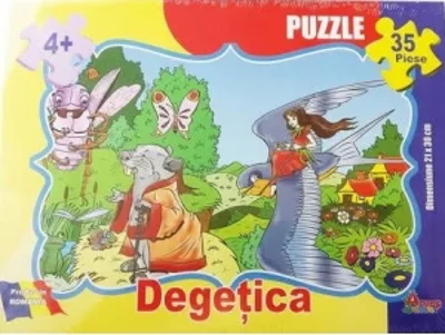 Puzzle 35 piese - Degetica