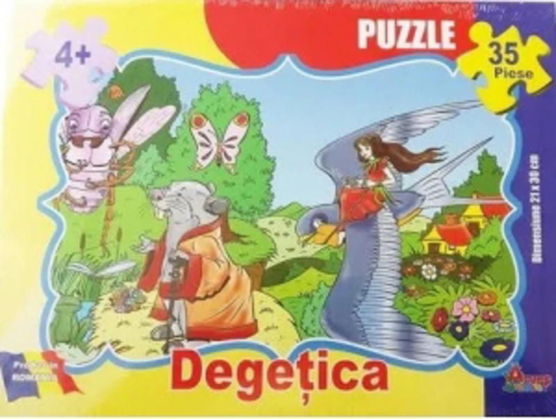Puzzle 35 piese - Degetica