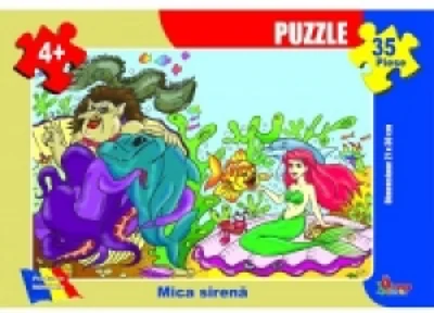 Puzzle 35 piese - Mica Sirena