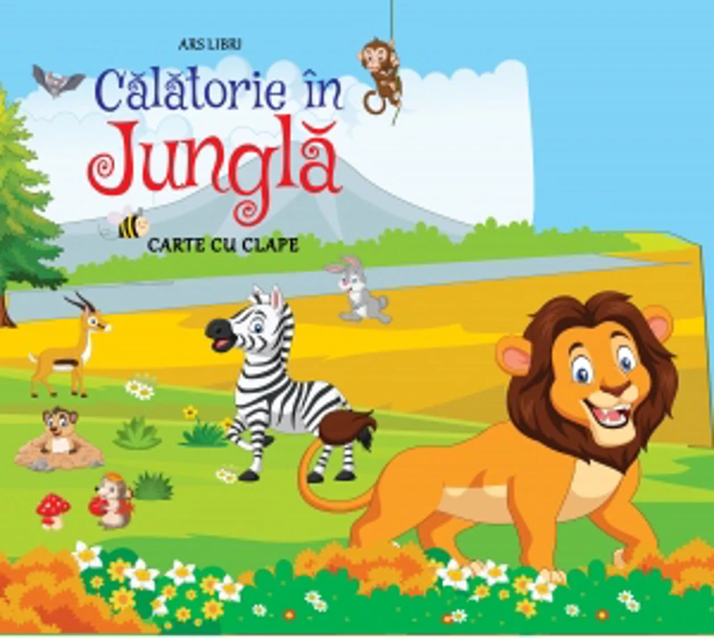Calatorie in Jungla. Carte cu clape