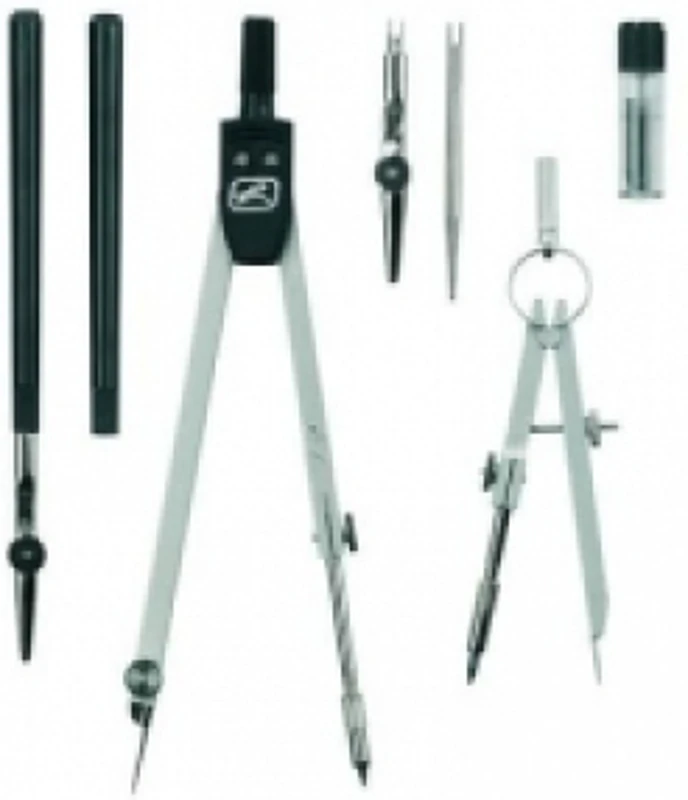 Trusa compas 7 piese, herlitz