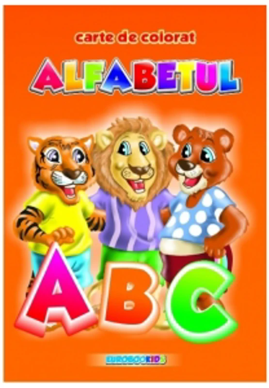 Alfabetul - carte de colorat (format B5)