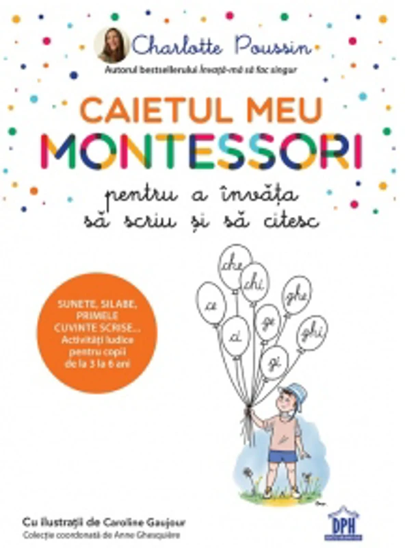 Caietul meu Montessori pentru a invata sa scriu si sa citesc