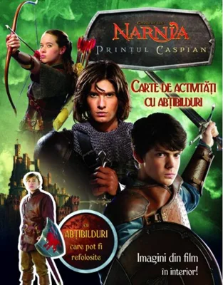 Prințul Caspian. Carte de activități cu abțibilduri