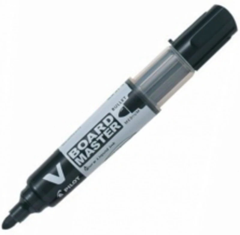 Marker pentru tabla Pilot Vboard Master, varf rotund, 2.3 mm, negru