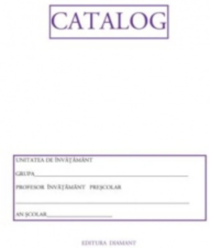 Catalog gradinita